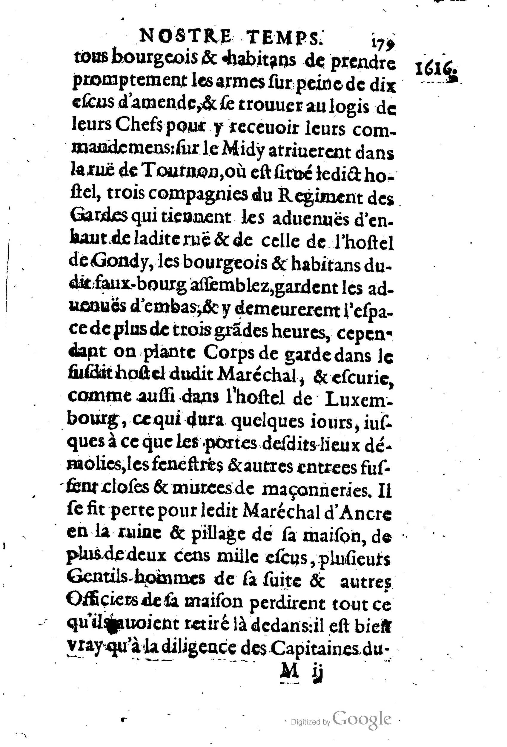 1623 - Joseph Bouillerot - Trésor de l’histoire générale de notre temps - BM Lyon 1623 - Joseph Bouillerot - Trésor de l’histoire générale de notre temps - BM Lyon