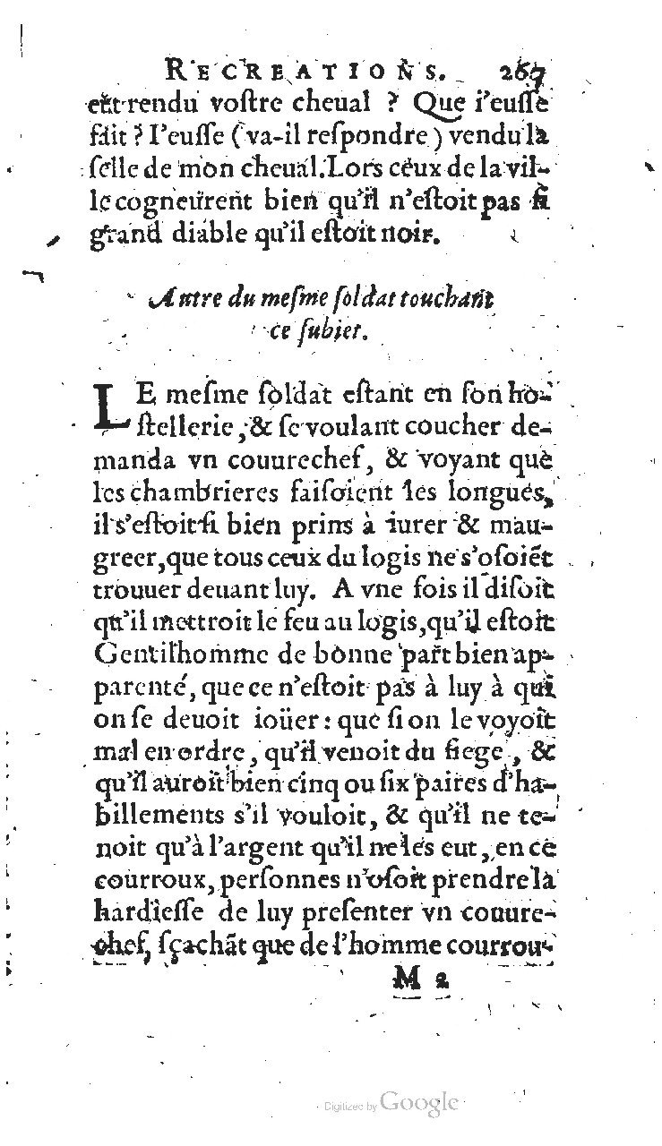 1627 - Jean Delamare - Trésor des récréations - BSB Munich