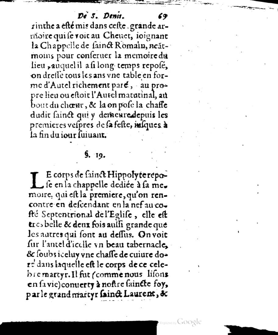 1636 - Jean Billaine - Trésor sacré ou inventaire des saintes reliques - British Library
