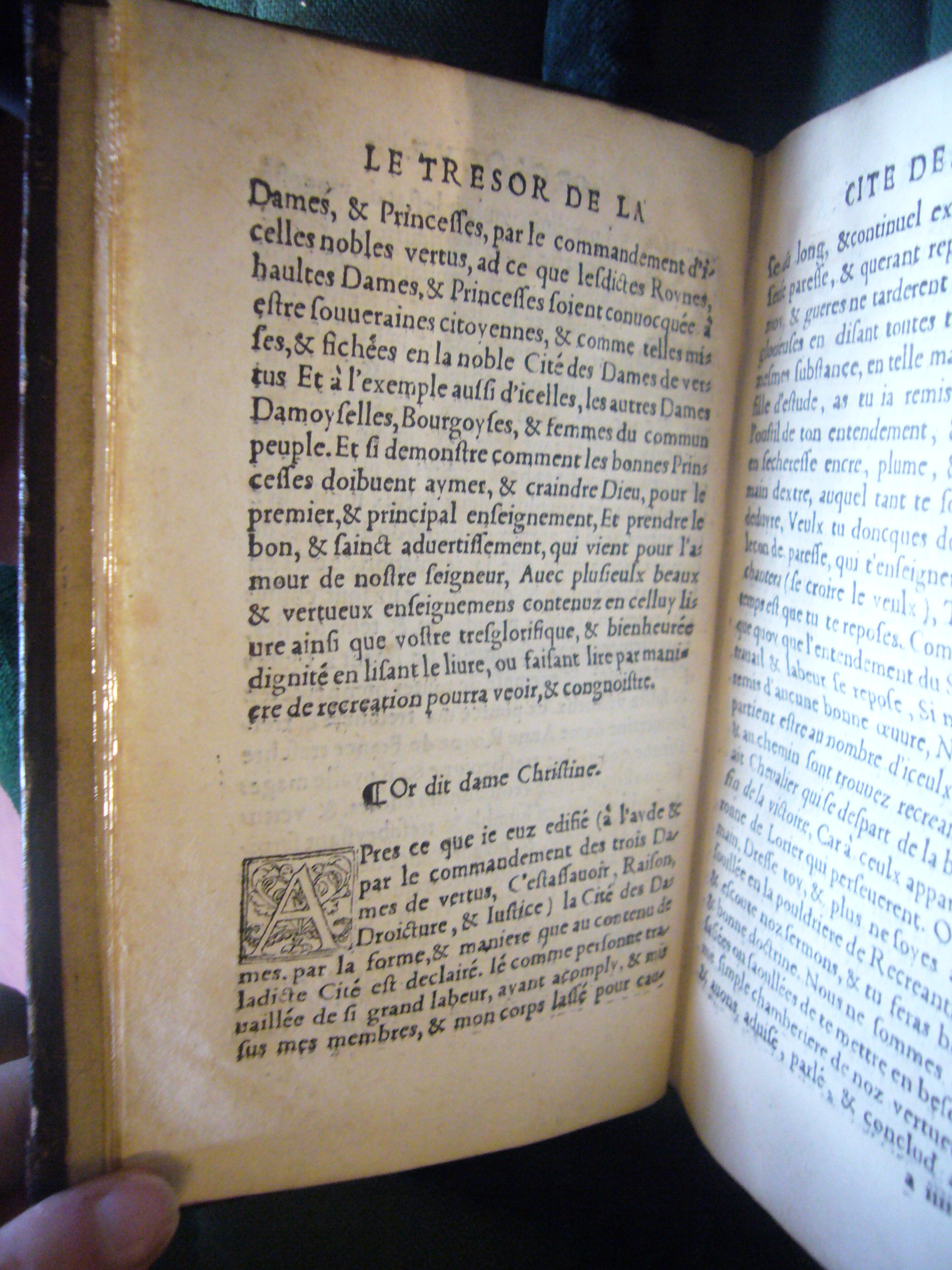 1536 - Jean André - Trésor de la cité des dames - BnF Arsenal