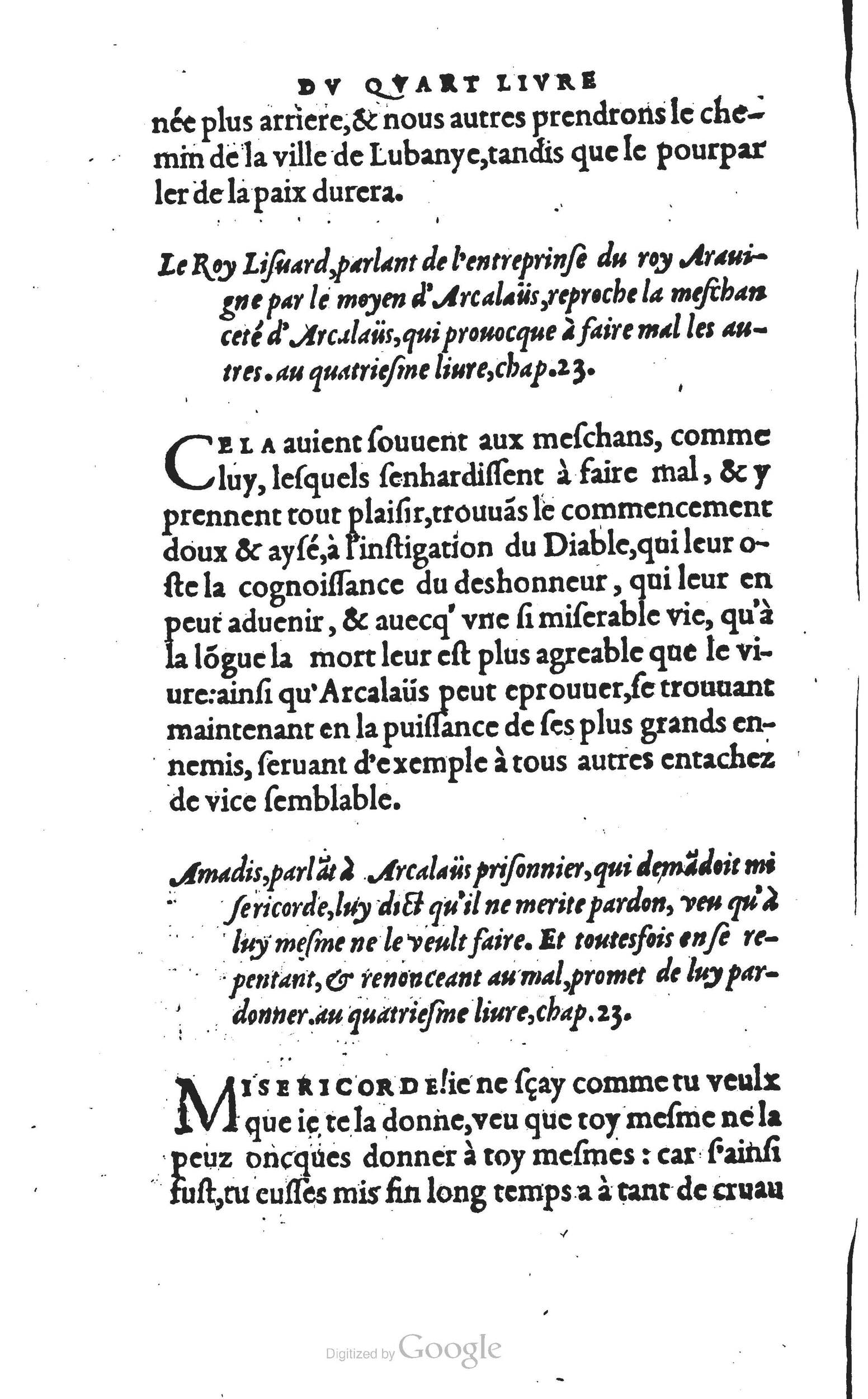 1560 - Vincent Sertenas et Gilles Robinot - Trésor des Amadis - British Library
