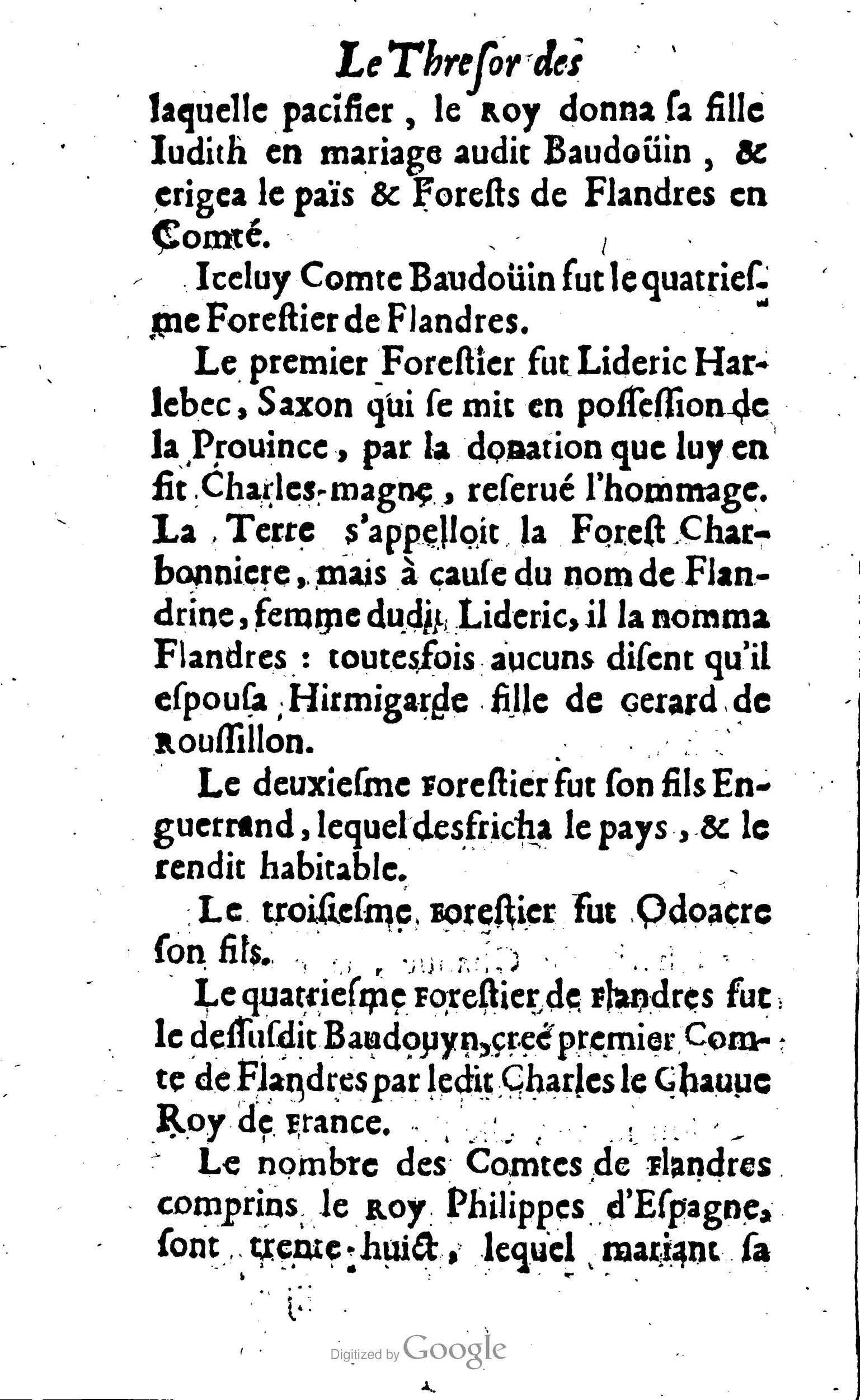 1638 - Jean Corrozet - Trésor des histoires de France - BM Lyon