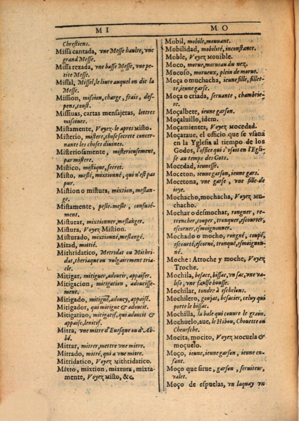 1607 - Marc Orry - Trésor des deux langues espagnole et française (Première et Seconde parties) - ÖNB Wien 1607 - Marc Orry - Trésor des deux langues espagnole et française (Première et Seconde parties) - ÖNB Wien
