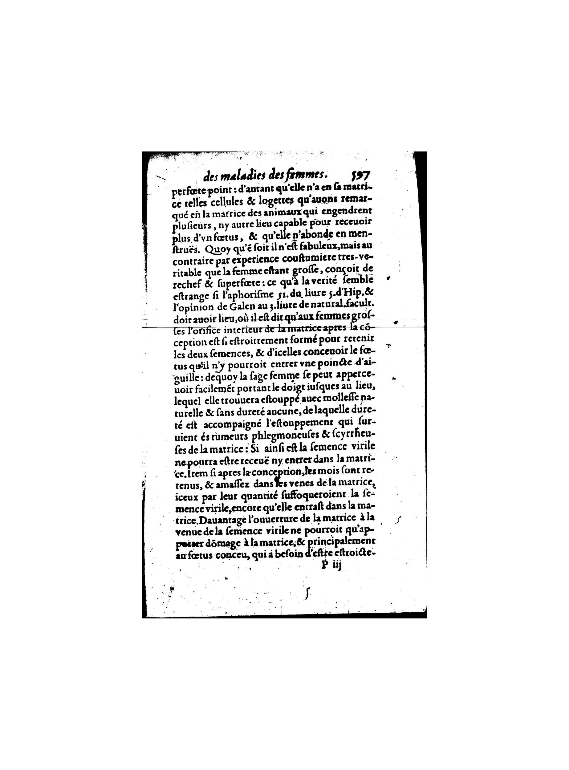 1587 - Jacques du Puis - Trésor des remèdes secrets pour les maladies des femmes - BnF