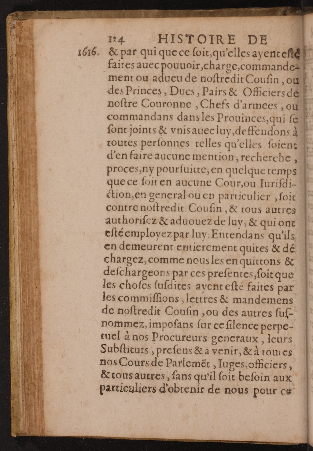 1626 - Joseph Bouillerot - Trésor de l’histoire générale de notre temps - BnF Arsenal