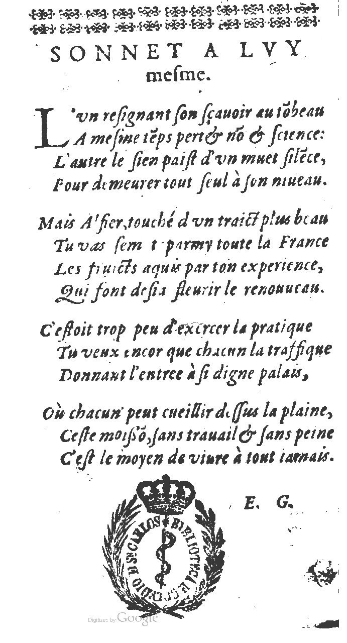 1608 - Jean Poyet - Trésor des secrets de nature - BU Madrid