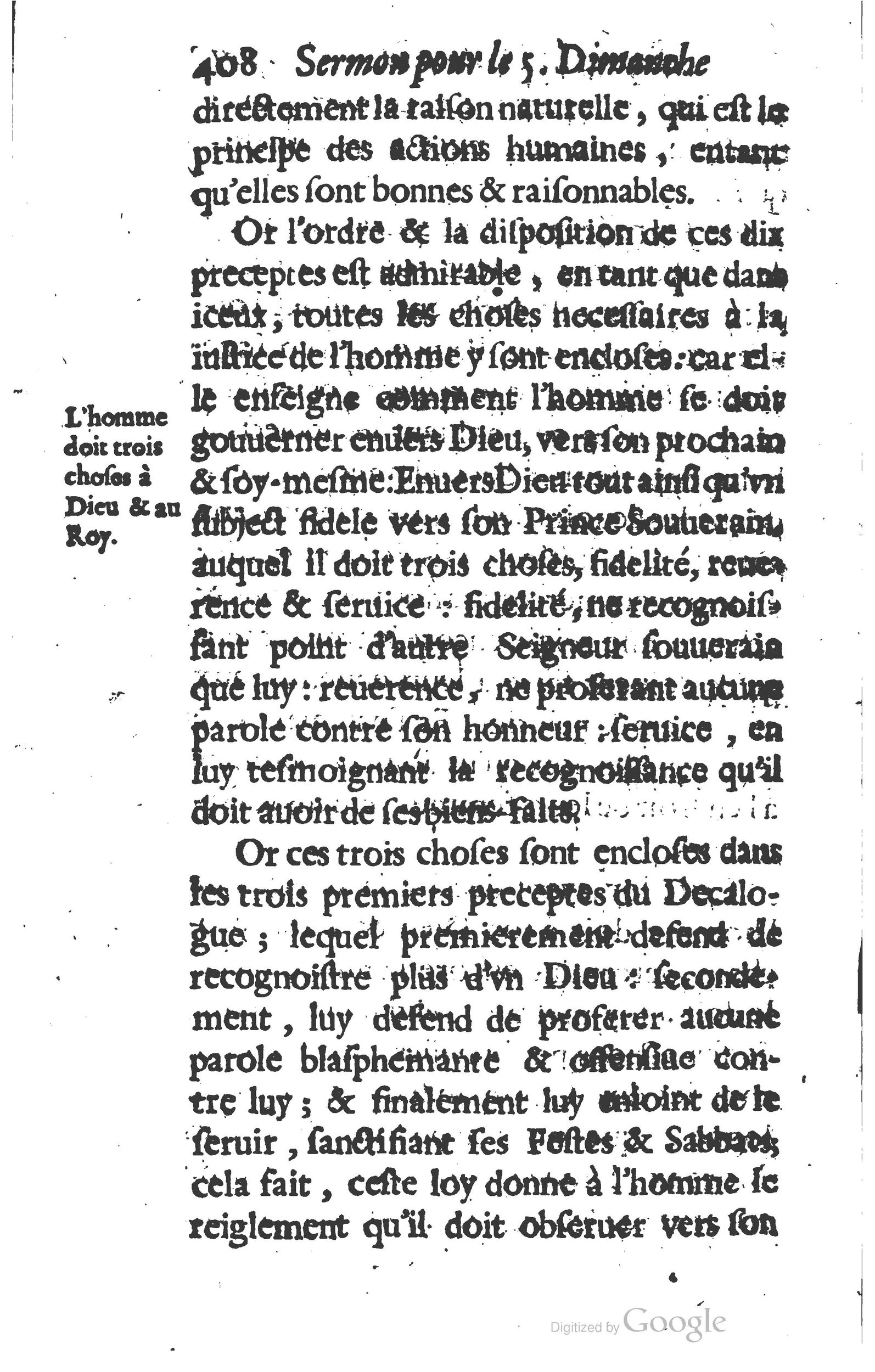 1629 - Manassés de Préaulx - Sermons ou Trésors de la piété chrétienne - BM Lyon
