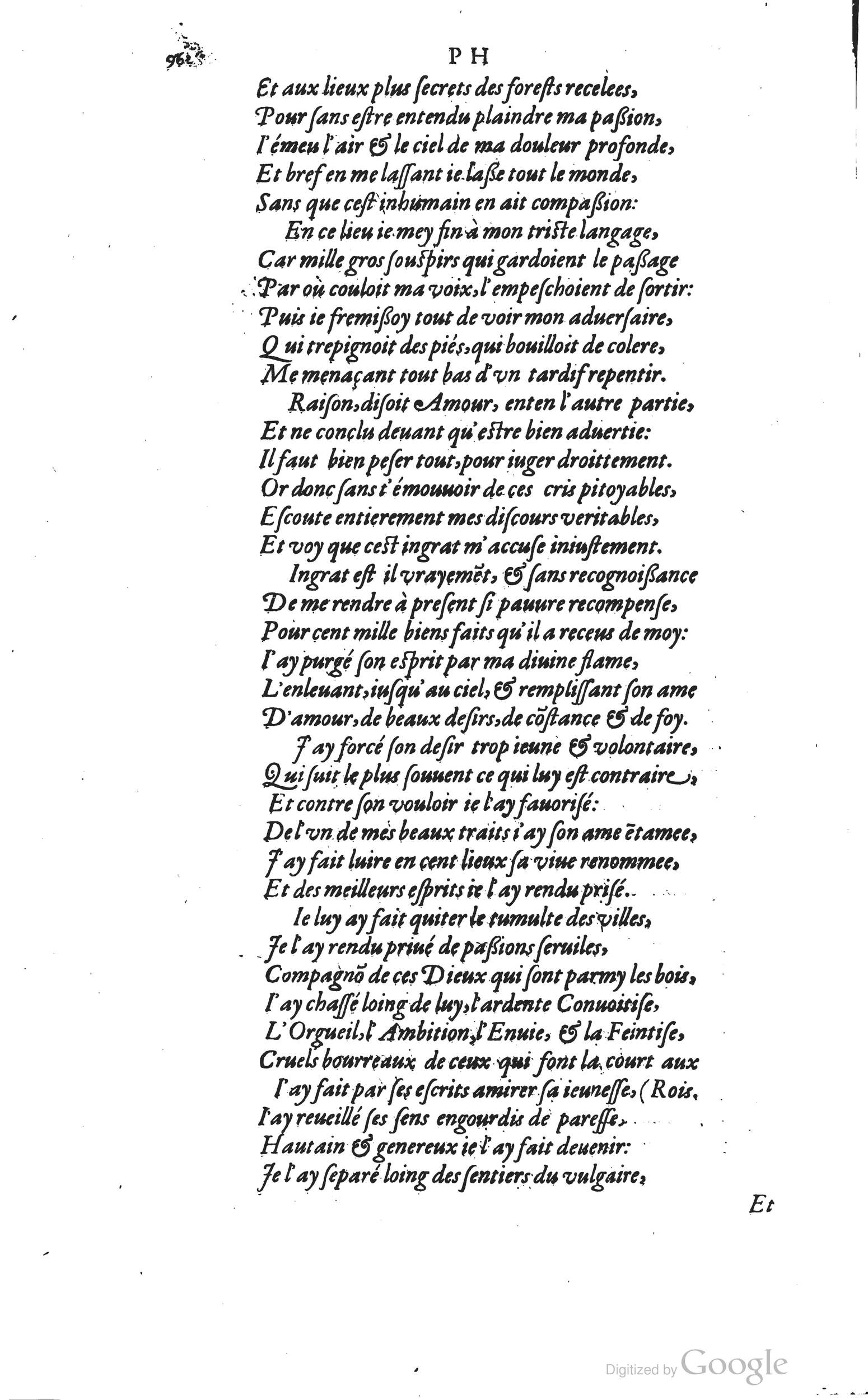1585 - Barthélemy Honorat - Bibliothèques françaises - BSB Munich