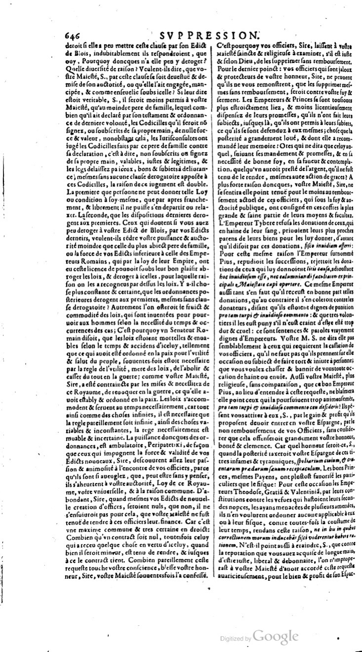 1629 - Veuve Nicolas Buon - Trésor du droit français (21754 T. 3) - BM Lyon
