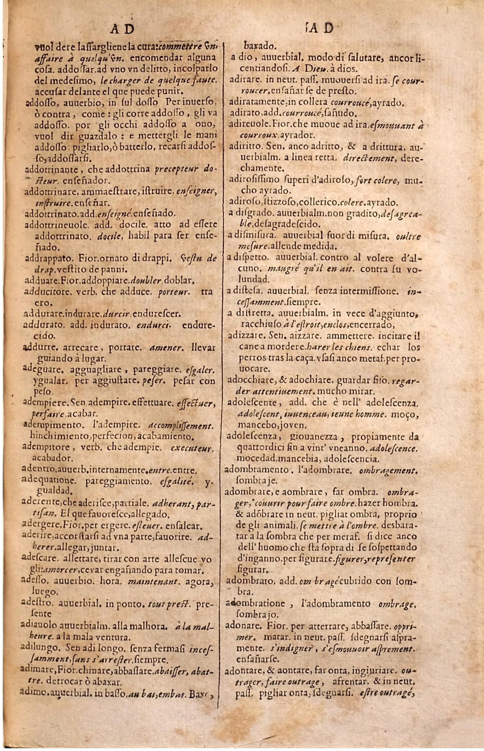 1627 - Jacques Crespin - Trésor des trois langues (Troisième partie) - Regensburg