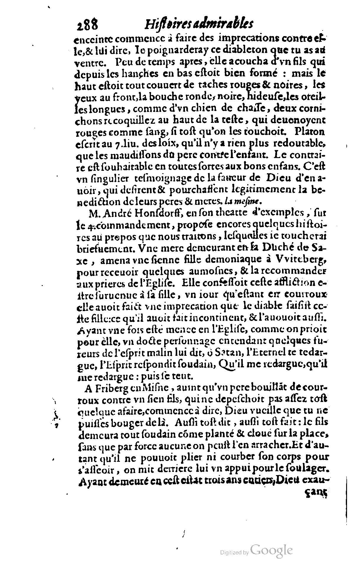 1620 - Samuel Crespin - Trésor d’histoires admirables et mémorables - BCU Lausanne