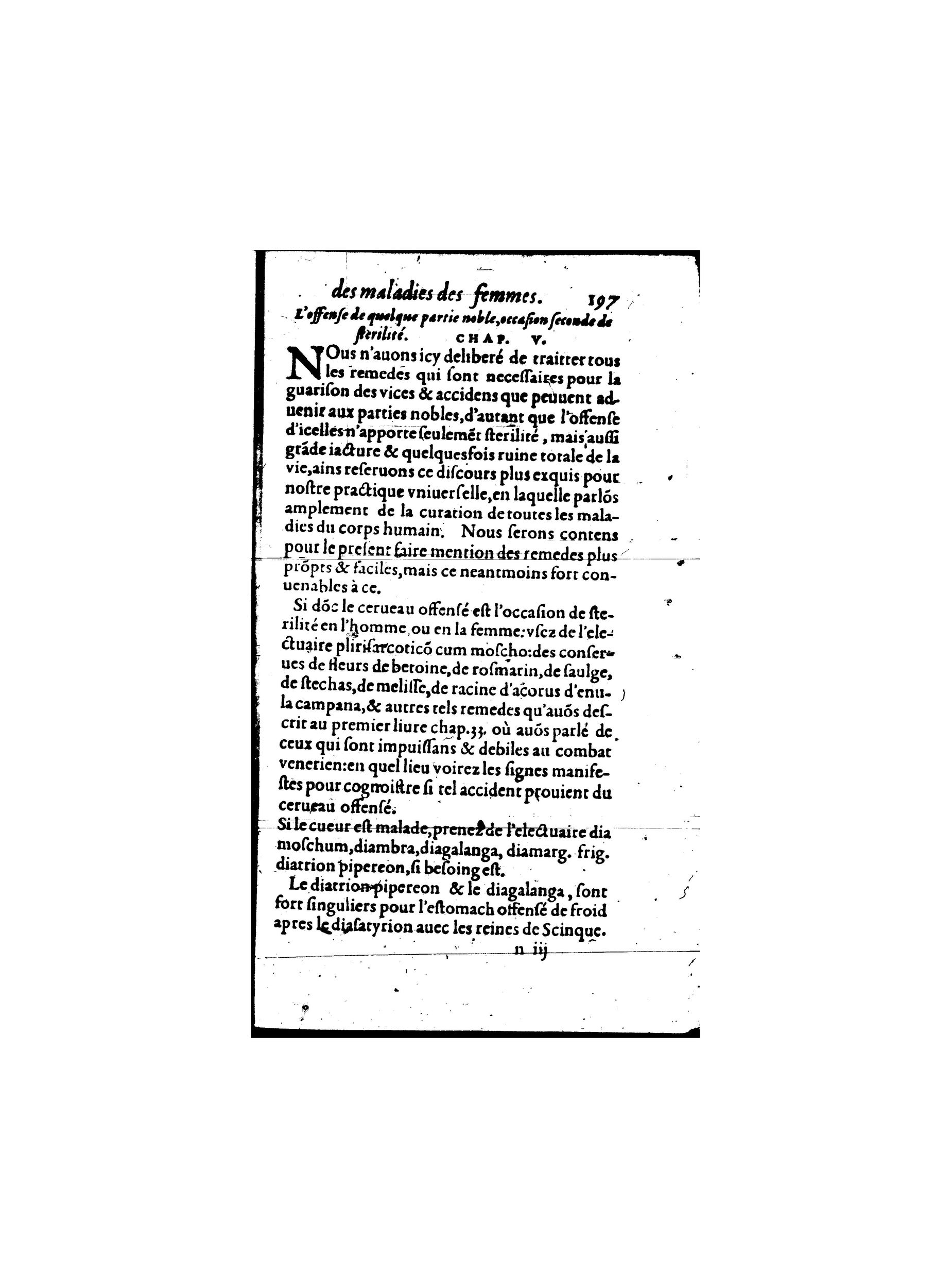 1587 - Jacques du Puis - Trésor des remèdes secrets pour les maladies des femmes - BnF 1587 - Jacques du Puis - Trésor des remèdes secrets pour les maladies des femmes - BnF