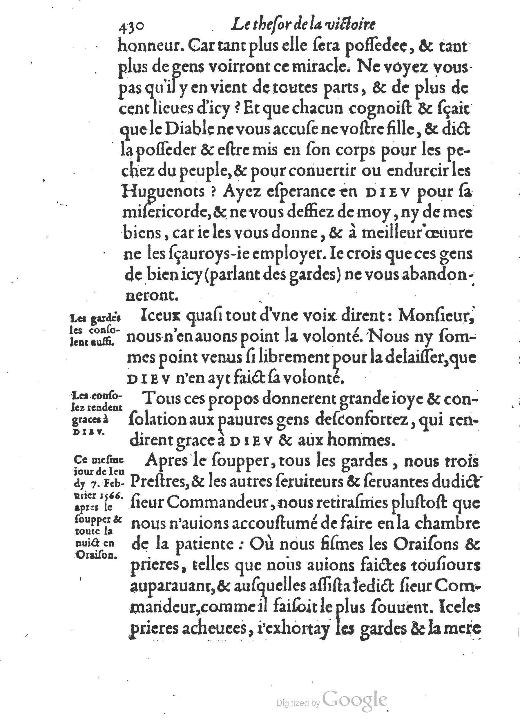 1578 - Nicolas Chesneau - Trésor et entière histoire de la triomphante victoire du corps de Dieu sur l’esprit malin - British Library 1578 - Nicolas Chesneau - Trésor et entière histoire de la triomphante victoire du corps de Dieu sur l’esprit malin - British Library