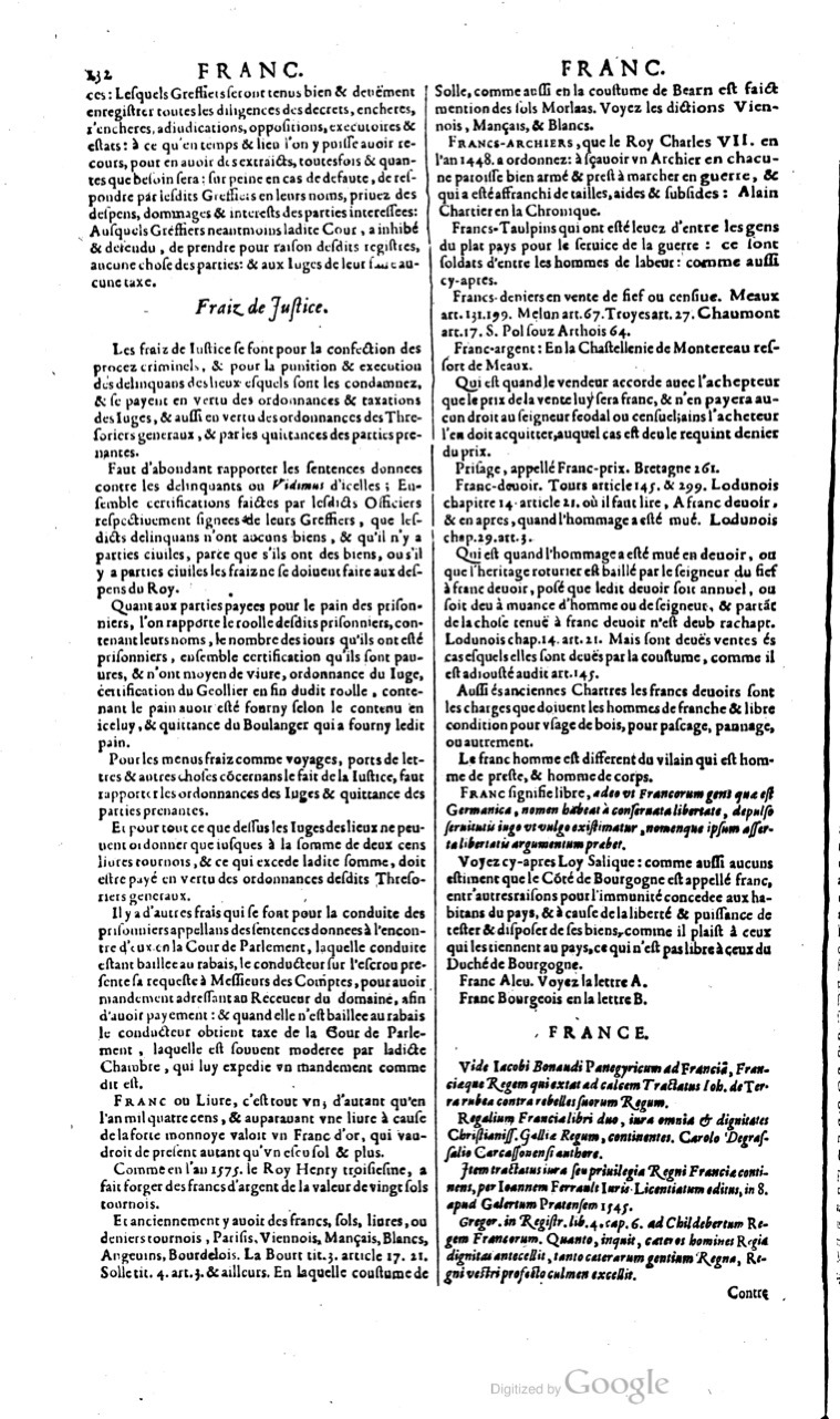 1629 - Veuve Nicolas Buon - Trésor du droit français (21754 T. 2) - BM Lyon