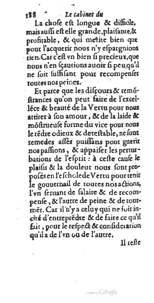 1615 - François Le Fèvre - Cabinet du vrai trésor - BCU Lausanne