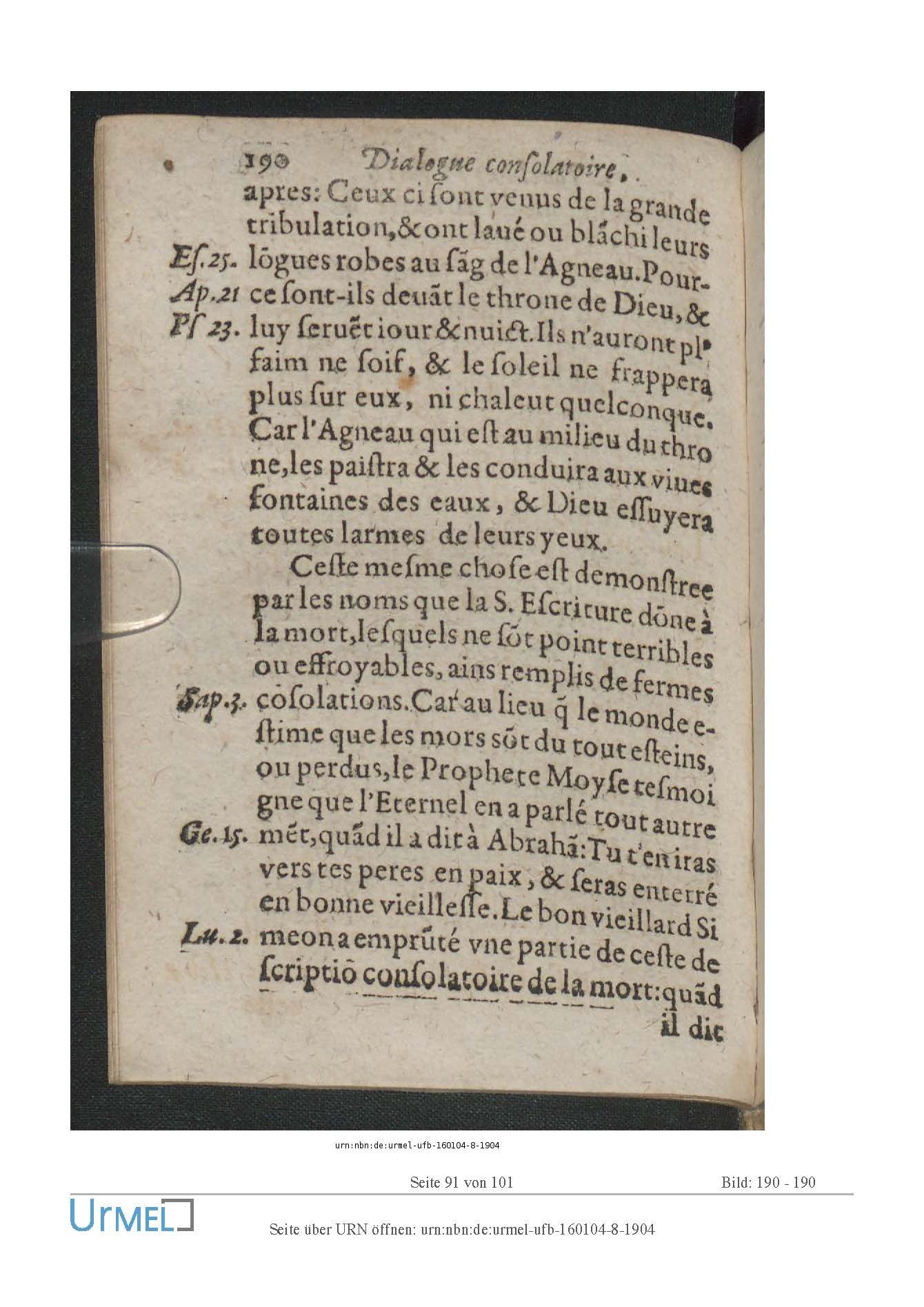 1614 - Jacques Flamand - Trésor spirituel qui contient des consolations - Universität Erfurt