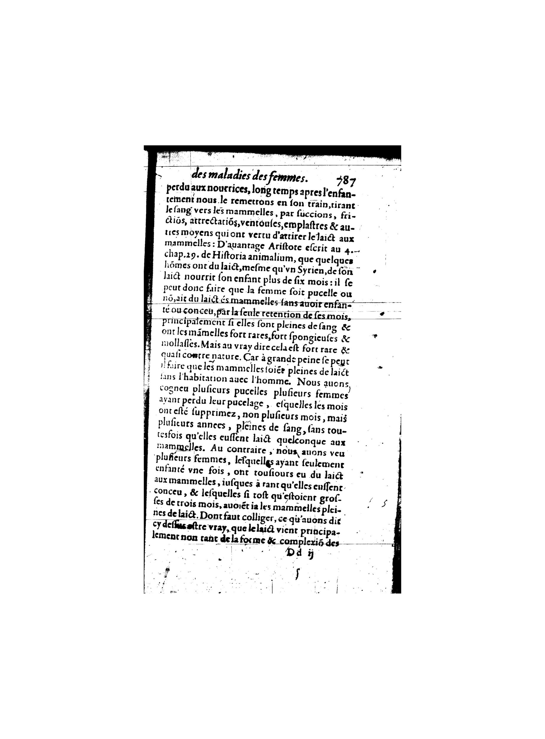 1587 - Jacques du Puis - Trésor des remèdes secrets pour les maladies des femmes - BnF