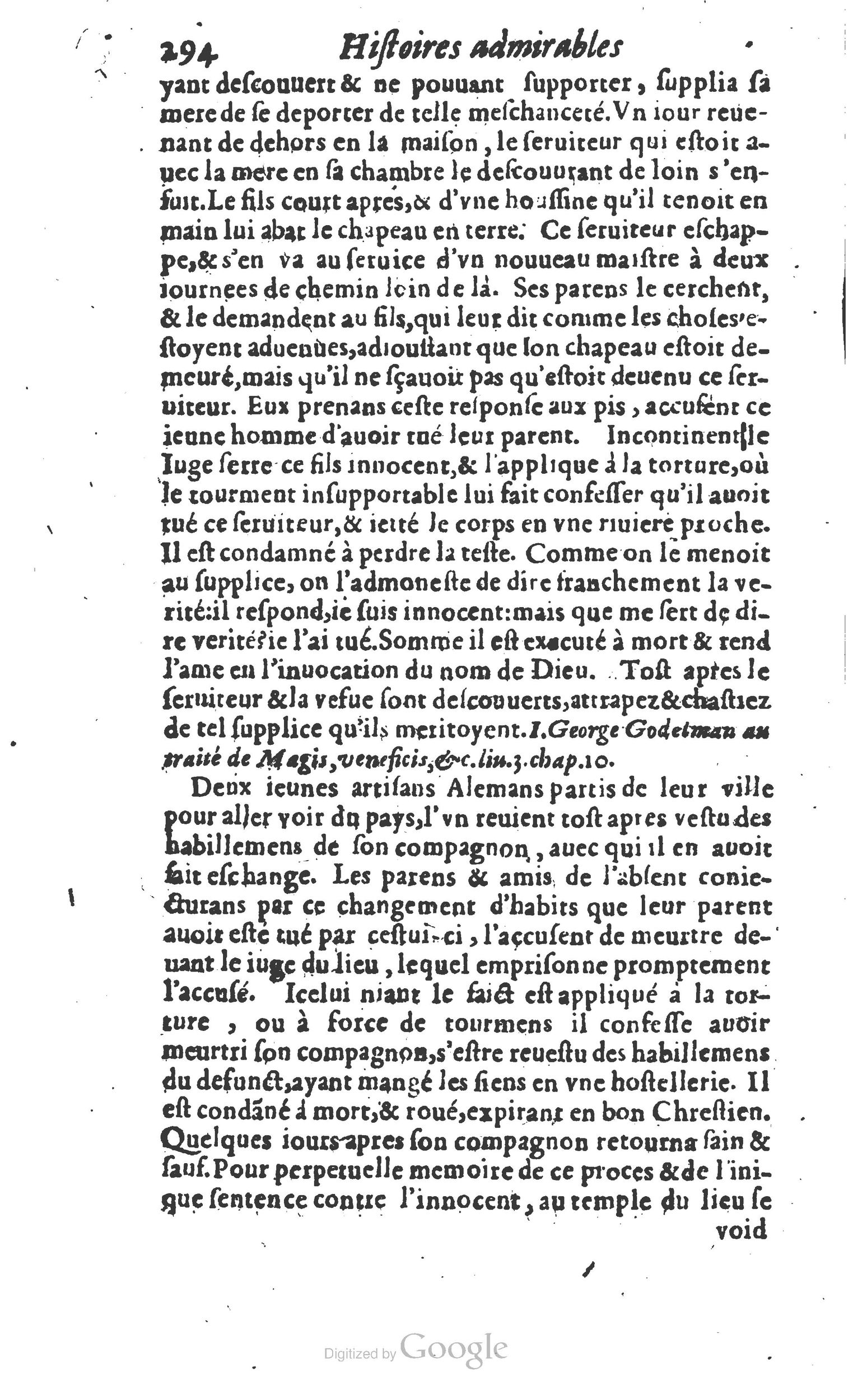 1610 - Paul Marceau - Trésor d’histoires admirables et mémorables - Princeton