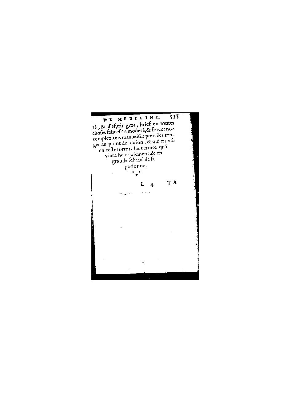 1578 - Benoît Rigaud - Trésor de médecine tant théorique que pratique - BnF