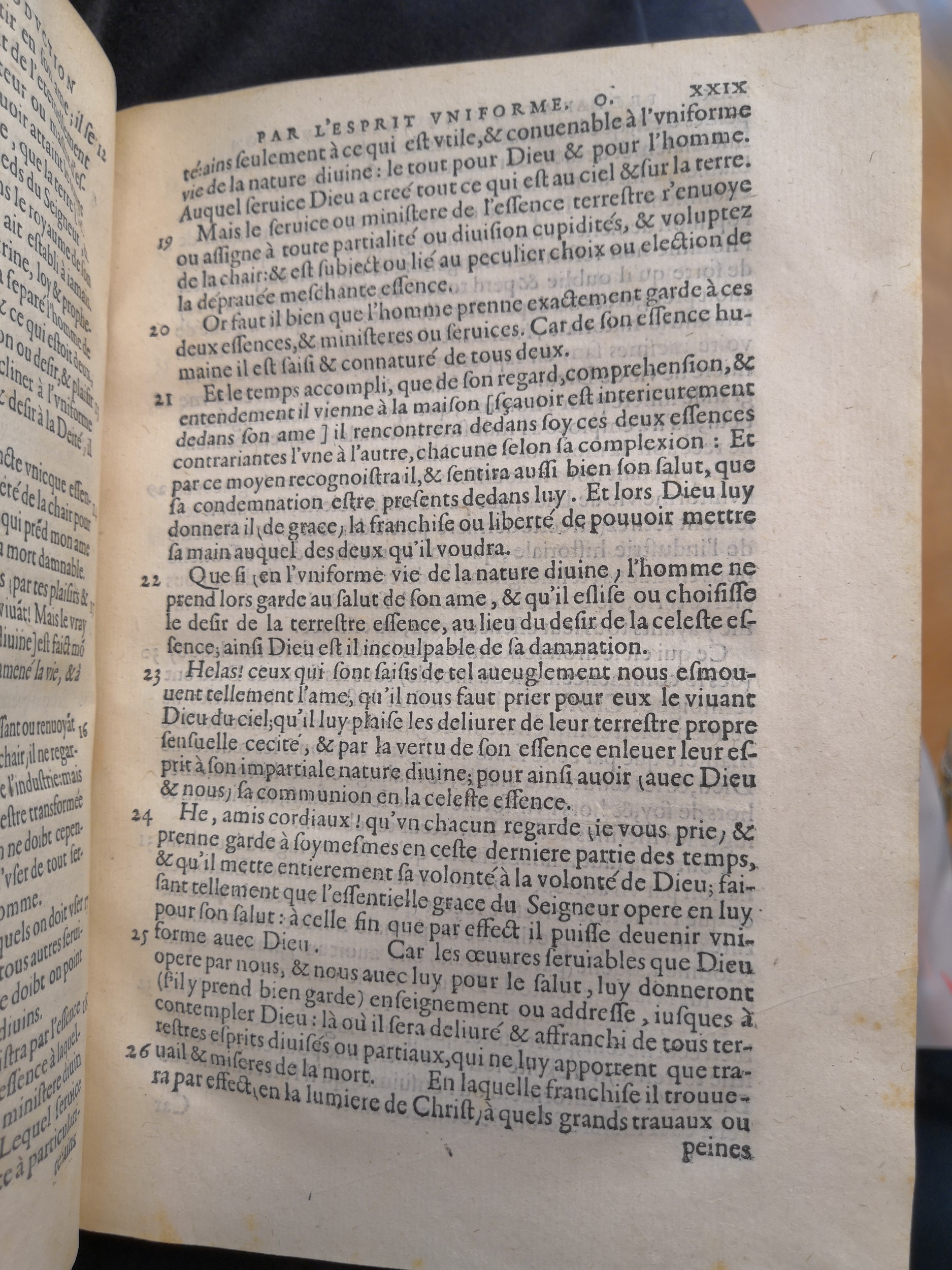 1581c. - Christophe Plantin - Le Livre des témoignages du Trésor caché au champ (Livres 2, 4, 6 et 7) - Anvers Musée Plantin Moretus