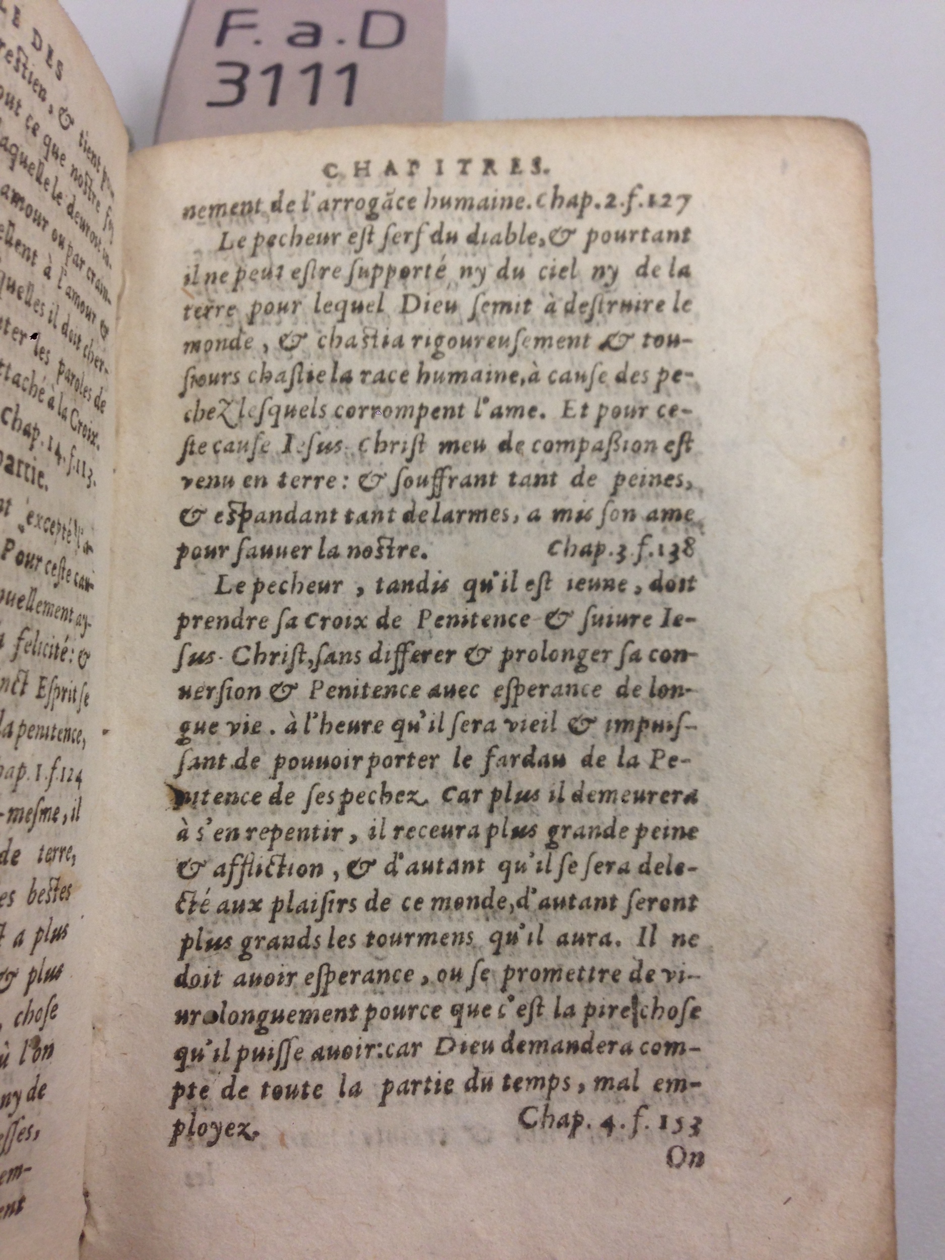 1592 - Jean Pillehotte - Trésor et abrégé de toutes les œuvres spirituelles du révérend Père F. Louis de Grenade - Castelnaudary 1592 - Jean Pillehotte - Trésor et abrégé de toutes les œuvres spirituelles du révérend Père F. Louis de Grenade - Castelnaudary