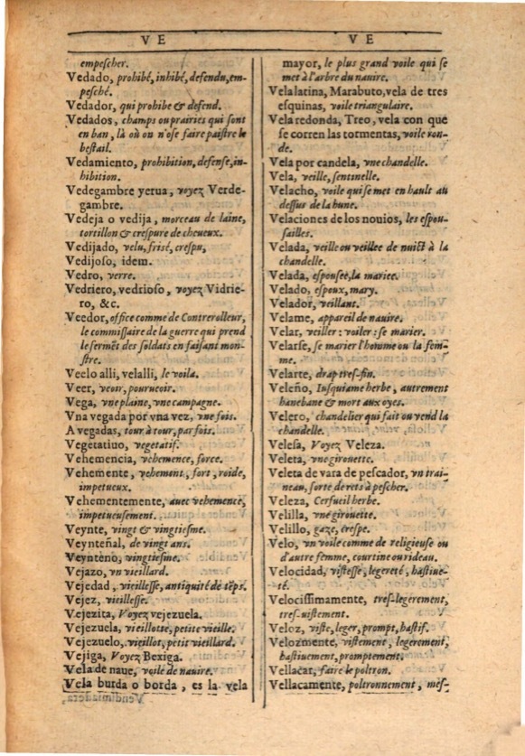 1607 - Marc Orry - Trésor des deux langues espagnole et française (Première et Seconde parties) - ÖNB Wien