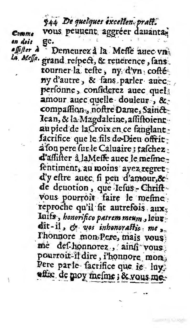 1646 - Jean Piot - Trésor inestimable de Saint-Joseph - BNC Rome