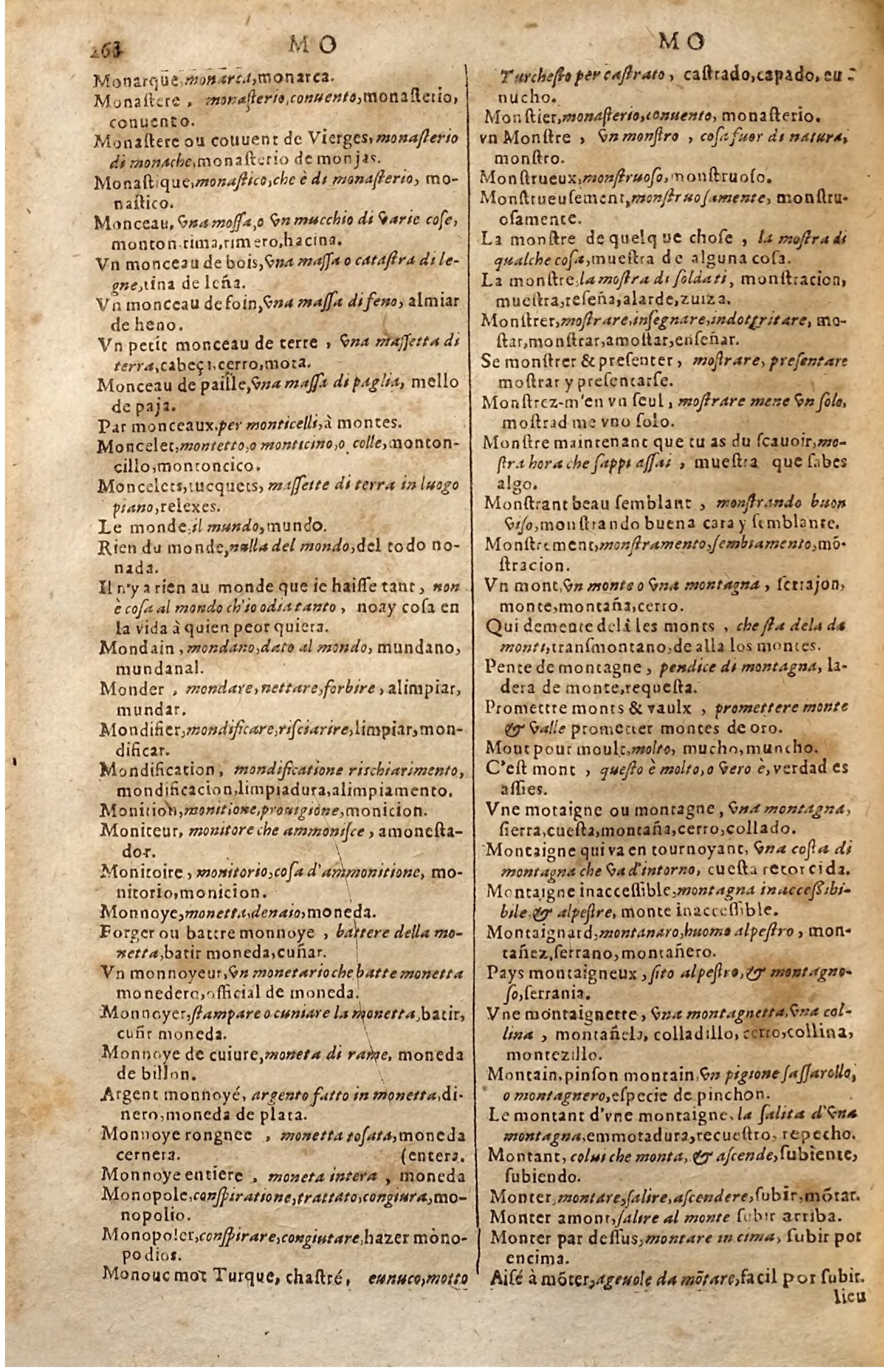 1627 - Jacques Crespin - Trésor des trois langues (Seconde partie) - Regensburg