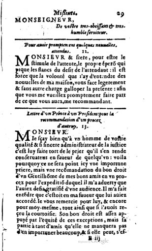 1619 - Mathieu Gorgeu - Secrétaire des secrétaires ou le Trésor de la plume française - UC Madrid