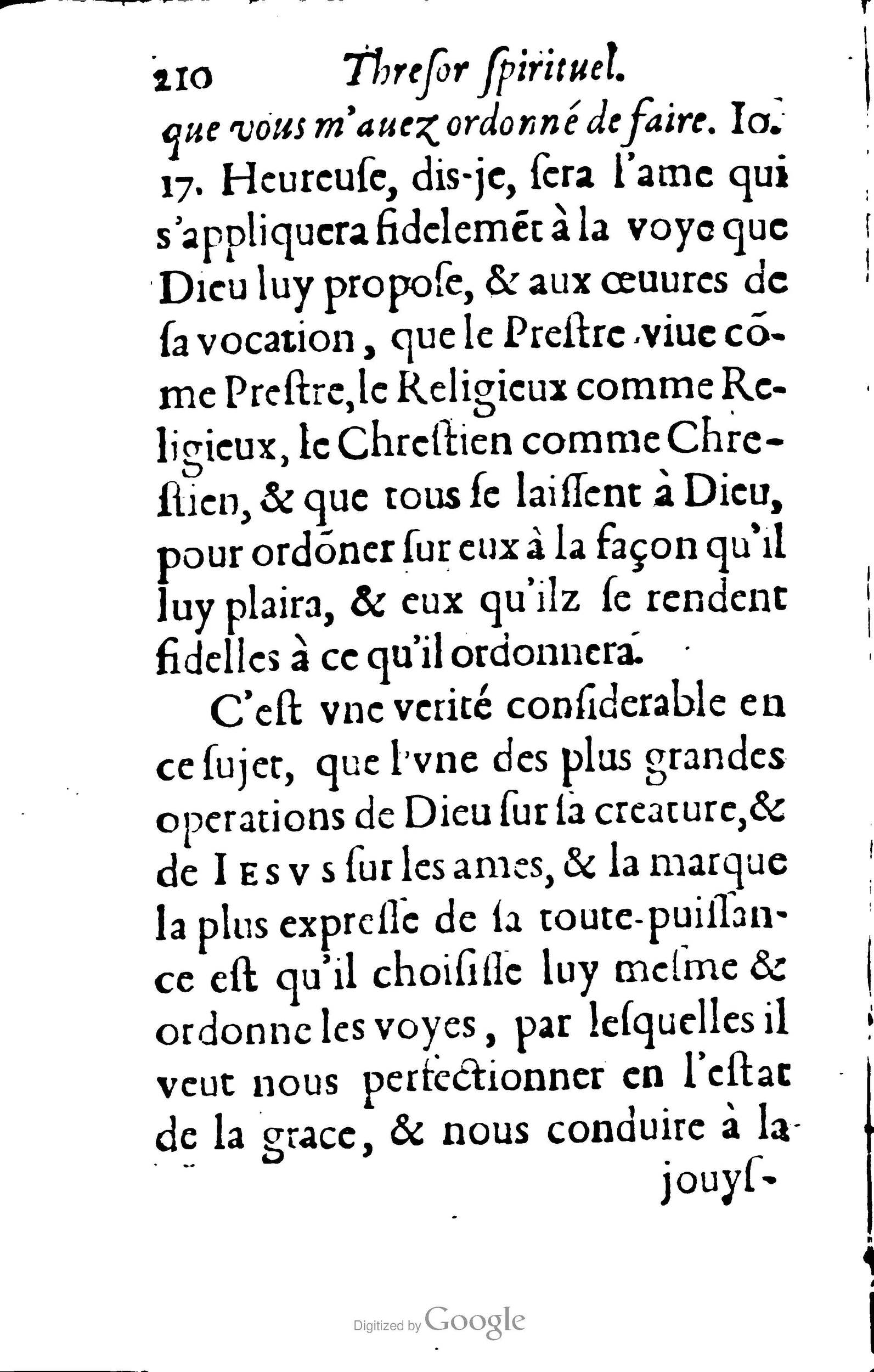 1633 - François Waudré - Trésor spirituel contenant les excellences du christianisme - BM Lyon