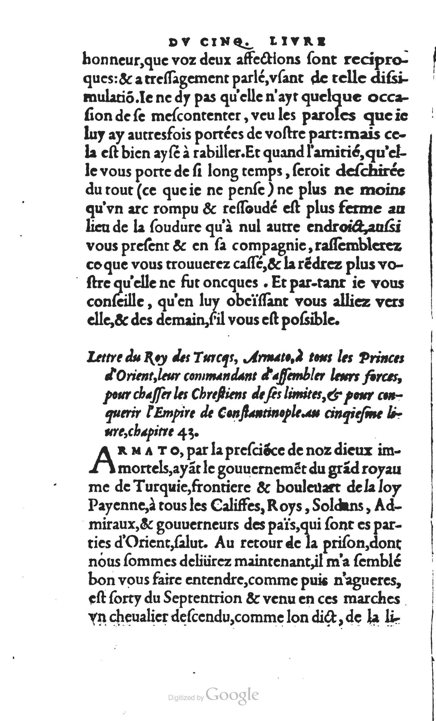 1560 - Vincent Sertenas et Gilles Robinot - Trésor des Amadis - British Library