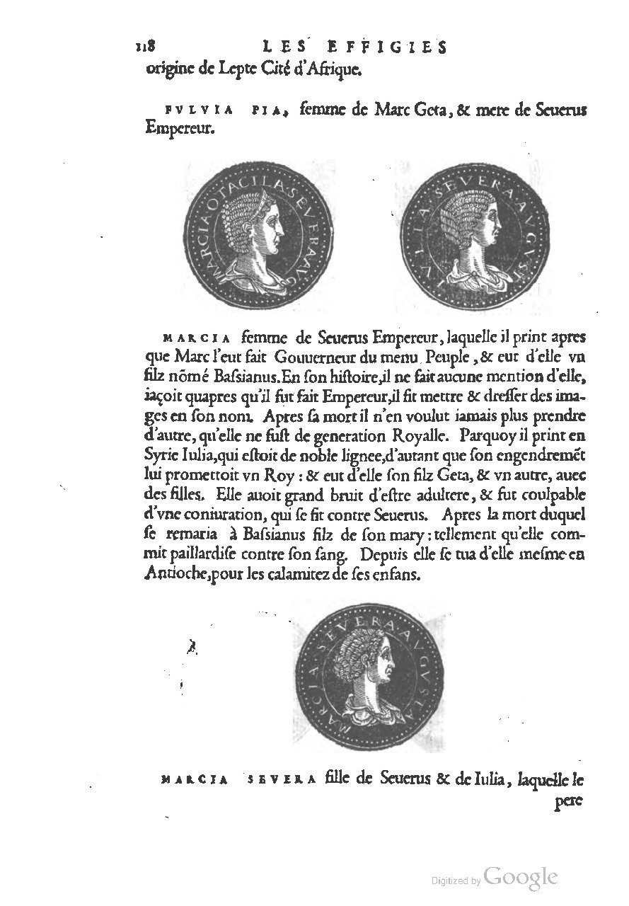 1553 - Jacopo Strada et Thomas Guérin - Épitome du Trésor des antiquités - UGent
