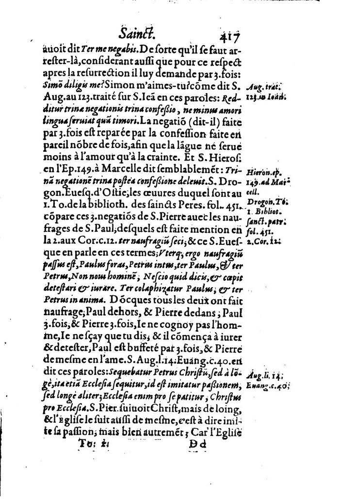 1607 - Nicolas Du Fossé - Trésor quadragésimal - T 02 - BM Lyon 1607 - Nicolas Du Fossé - Trésor quadragésimal - T 02 - BM Lyon