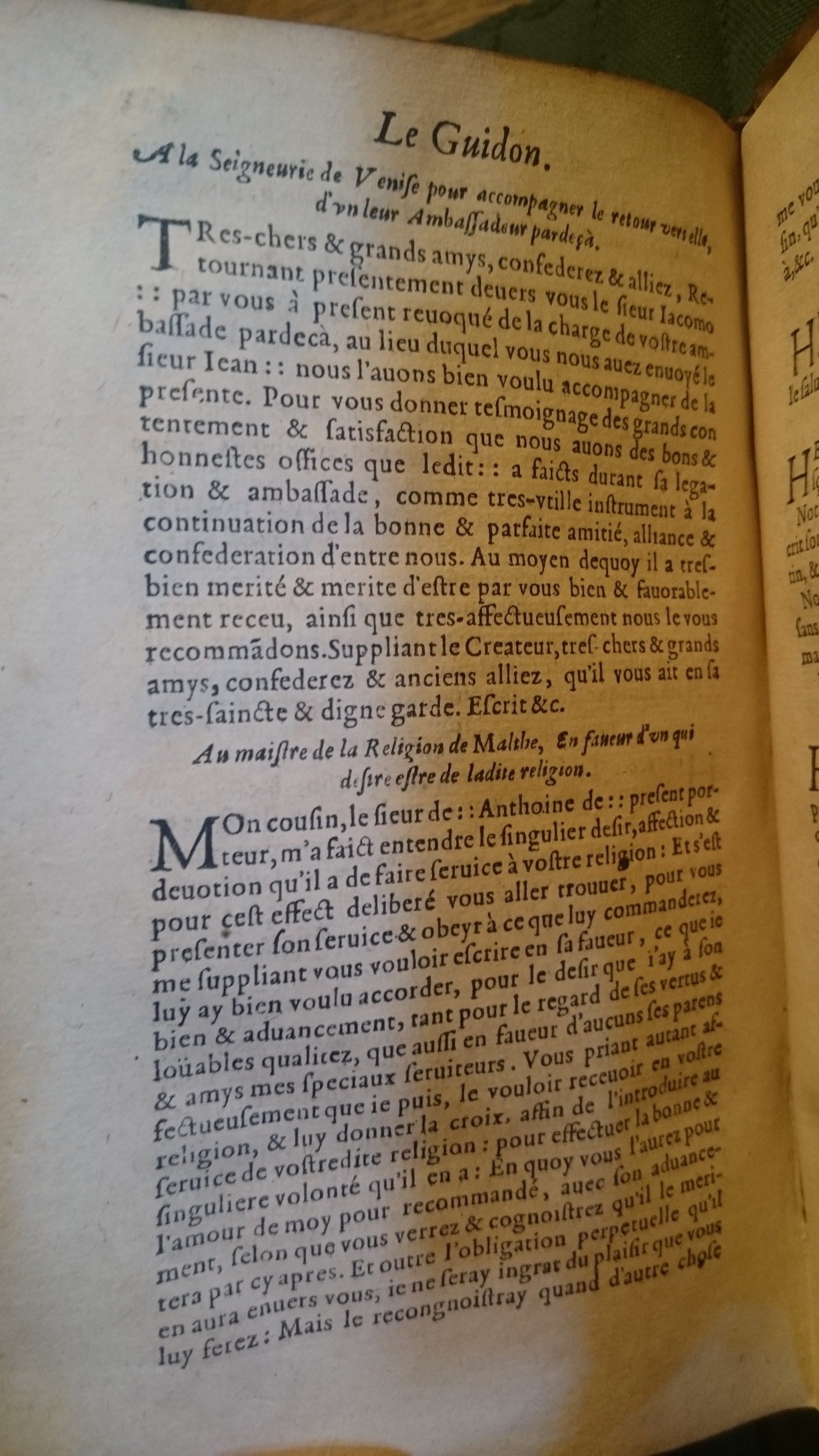 1599 - Abel Langelier - Trésor du nouveau style et protocole de chancellerie - BnF