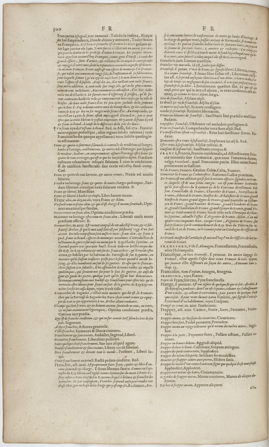 1606 - David Douceur - Trésor de la langue française - BnF