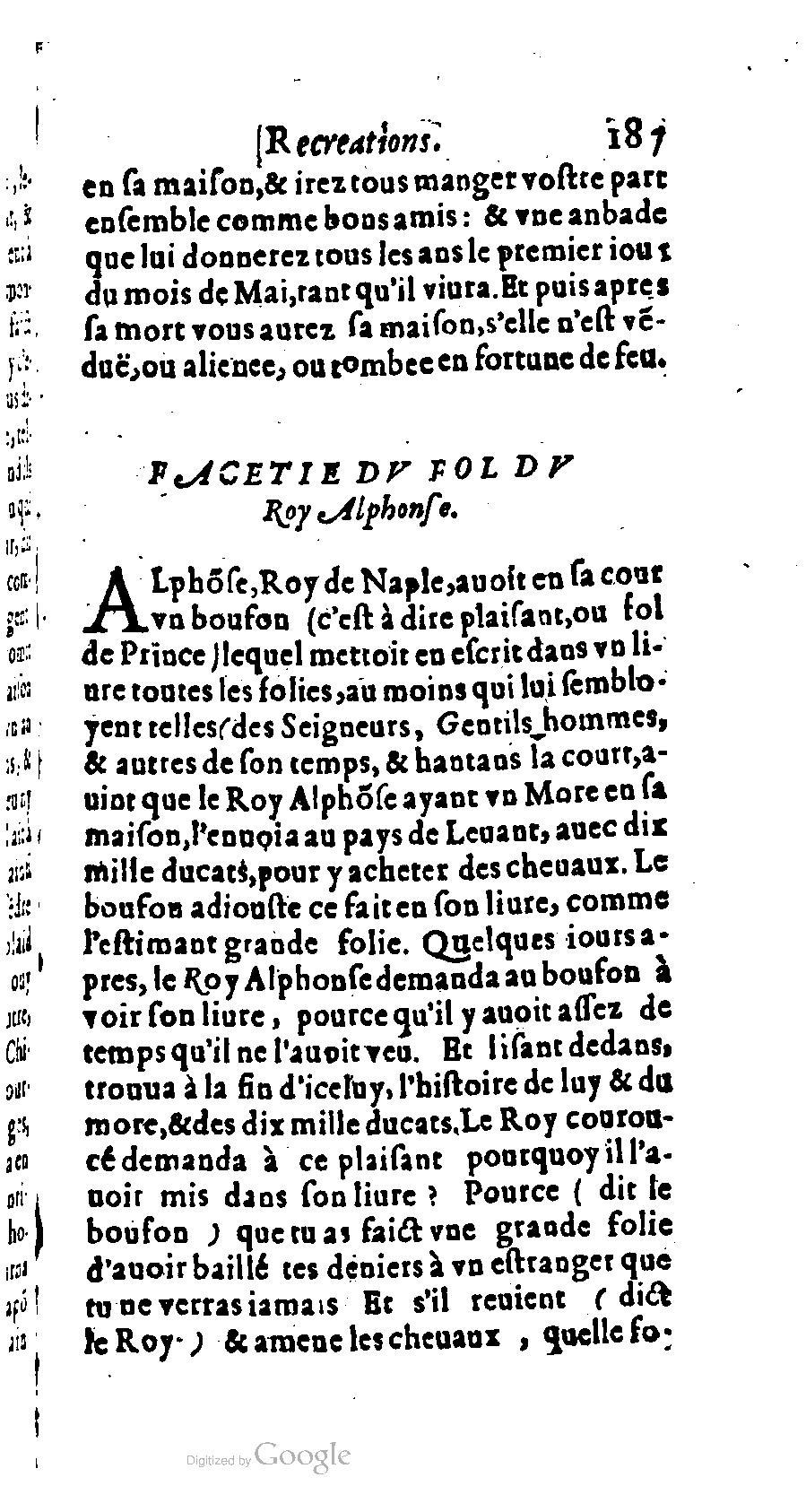 1611 - Romain de Beauvais - Trésor des récréations - BM Lyon 1611 - Romain de Beauvais - Trésor des récréations - BM Lyon