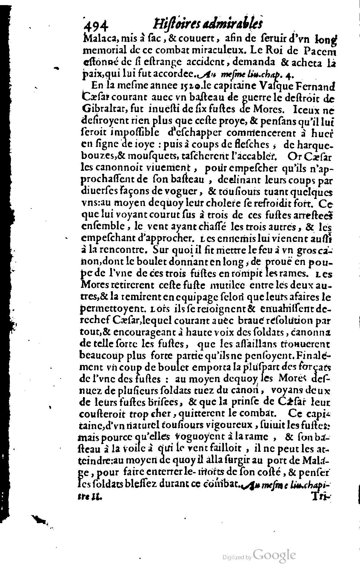 1620 - Samuel Crespin - Trésor d’histoires admirables et mémorables - BCU Lausanne