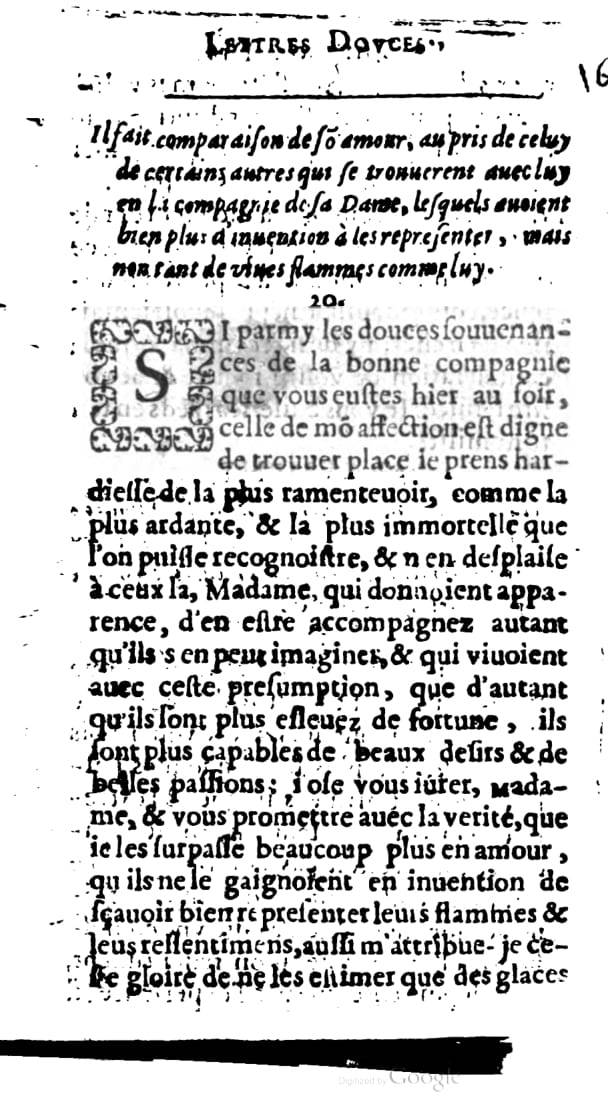 1624 - Nicolas Oudot - Trésor des lettres douces et amoureuses - BNC Florence