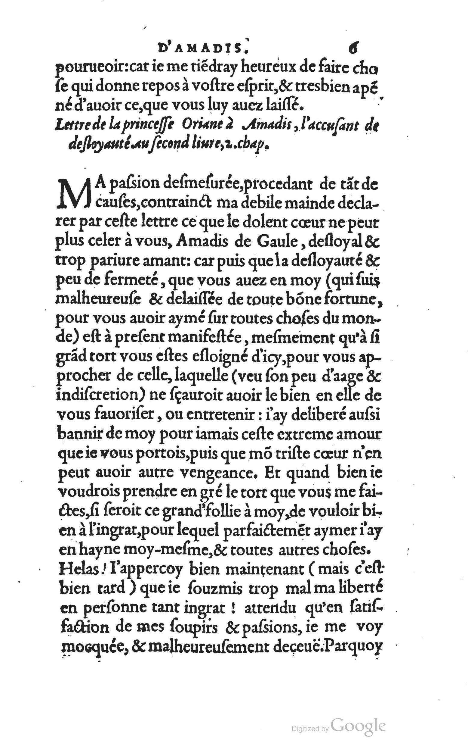 1560 - Vincent Sertenas et Gilles Robinot - Trésor des Amadis - British Library