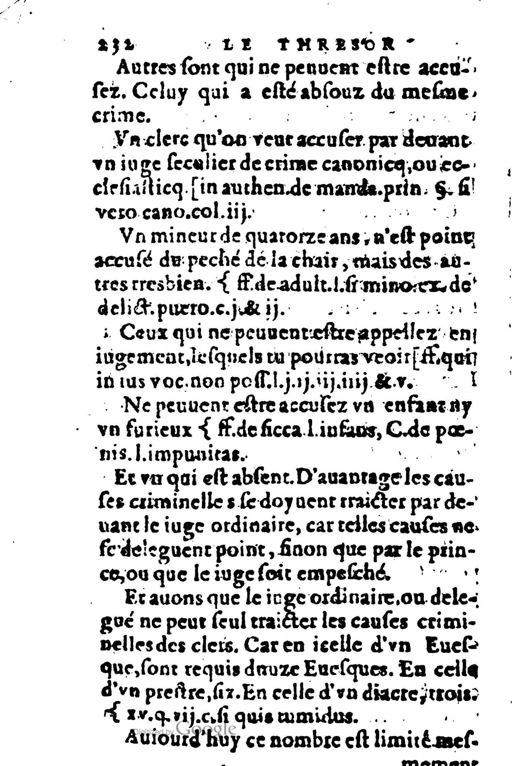 1605 - Pierre Rigaud - Trésor de pratique pour les juges - BM Lyon
