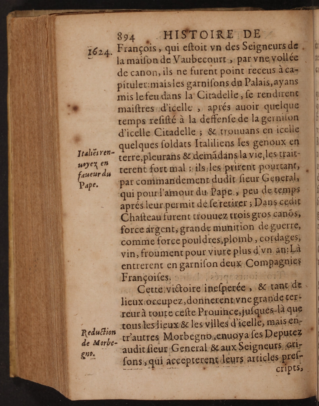 1626 - Joseph Bouillerot - Trésor de l’histoire générale de notre temps - BnF Arsenal