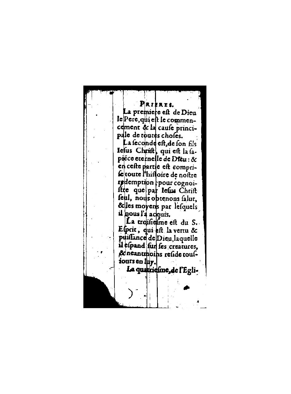 1596 - Guillaume Auvray - Trésor des prières, oraisons et instructions chrétiennes - BnF