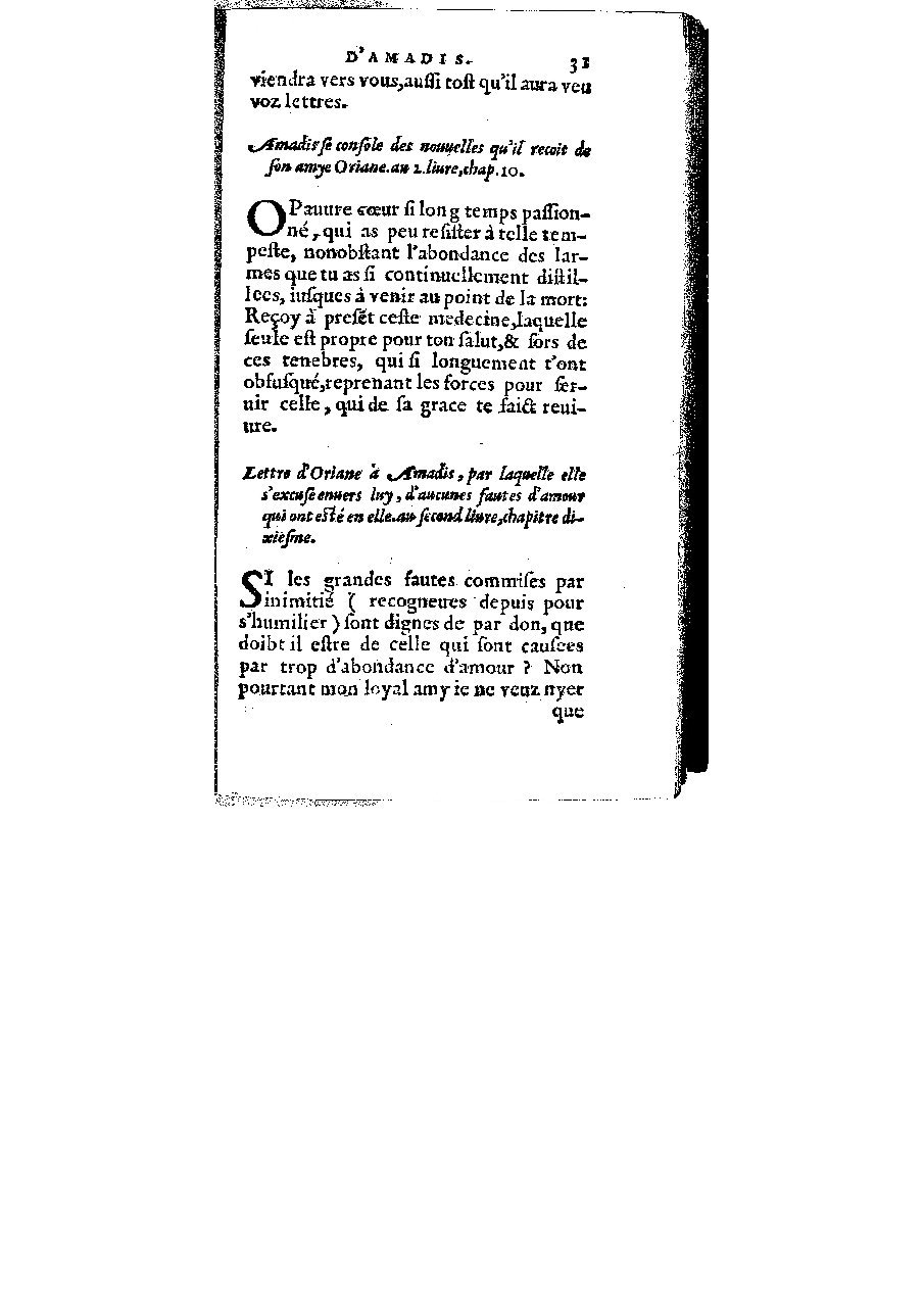 1572 - Veuve Gabriel Cotier - Trésor des Amadis - BM Lyon