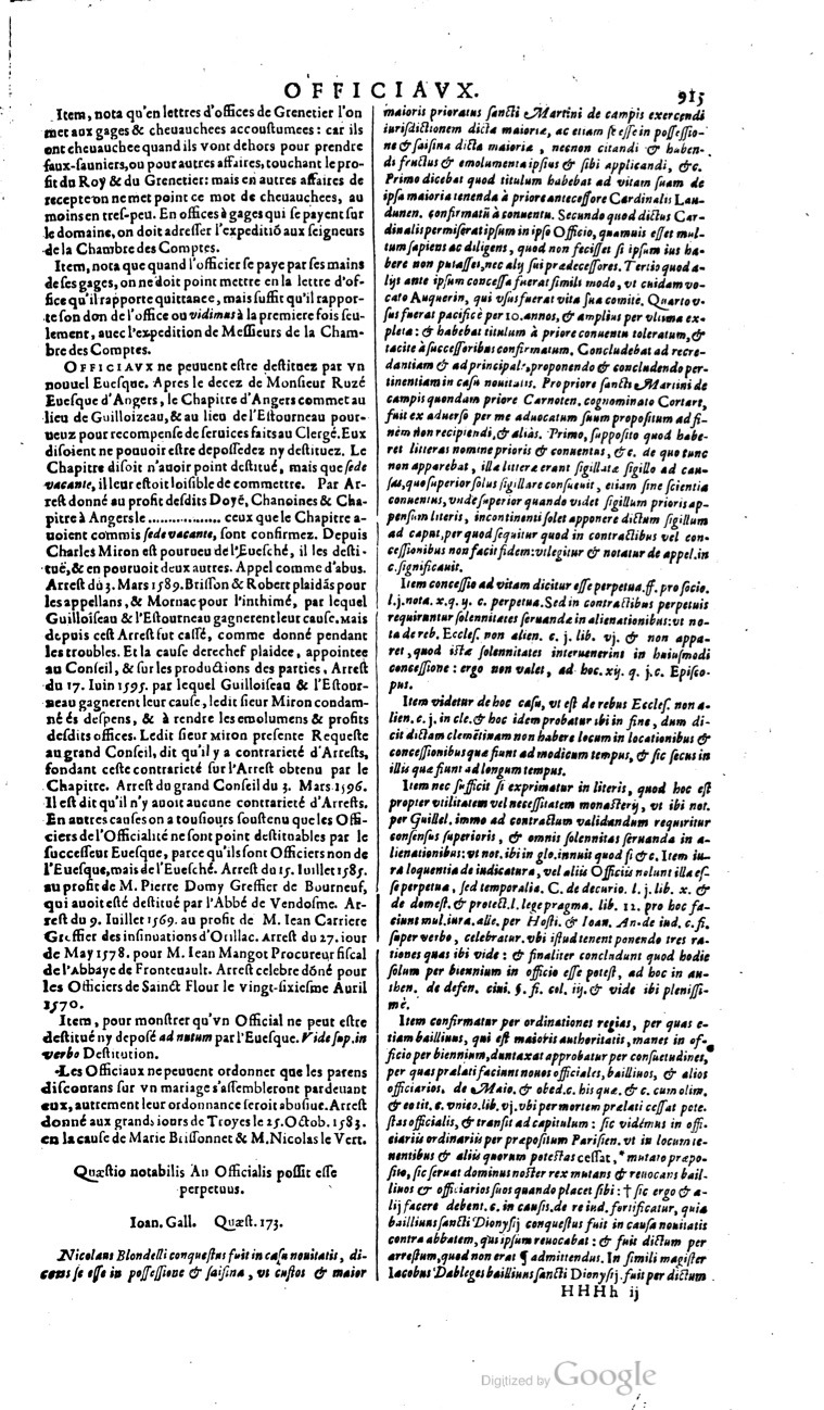 1629 - Veuve Nicolas Buon - Trésor du droit français (21754 T. 2) - BM Lyon 1629 - Veuve Nicolas Buon - Trésor du droit français (21754 T. 2) - BM Lyon