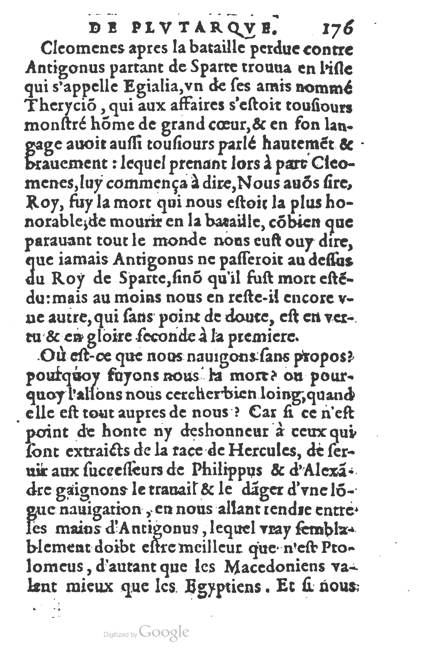 1577 - Claude Micard - Trésor des vies de Plutarque - BSB Munich