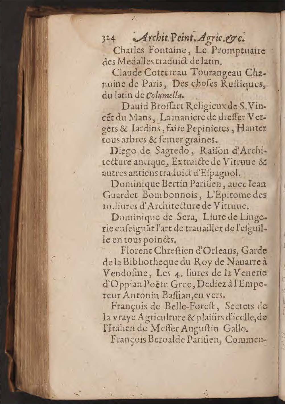 1602 - François Jacquin - Trésor des bons esprits français - BnF Arsenal
