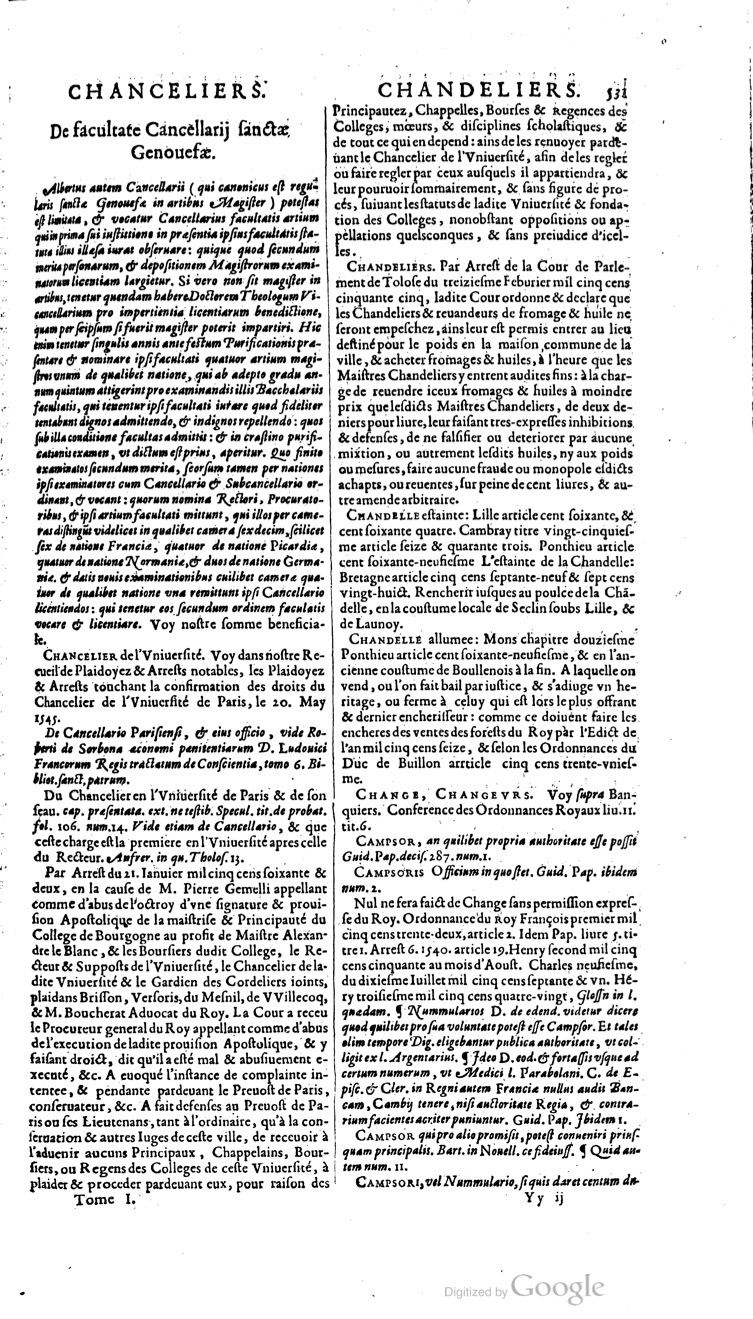1629 - Veuve Nicolas Buon - Trésor du droit français (21754 T. 1) - BM Lyon