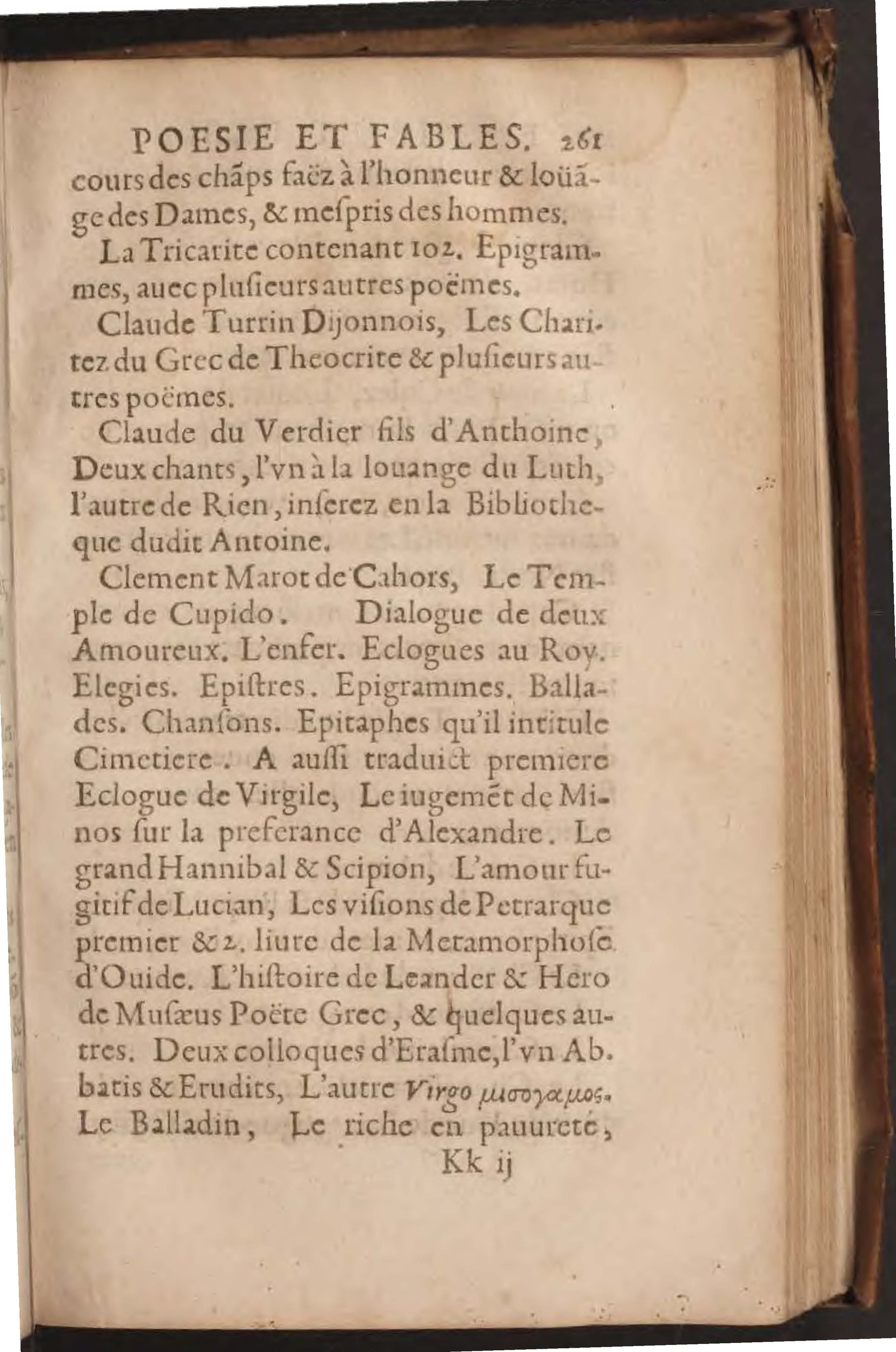 1602 - François Jacquin - Trésor des bons esprits français - BnF Arsenal
