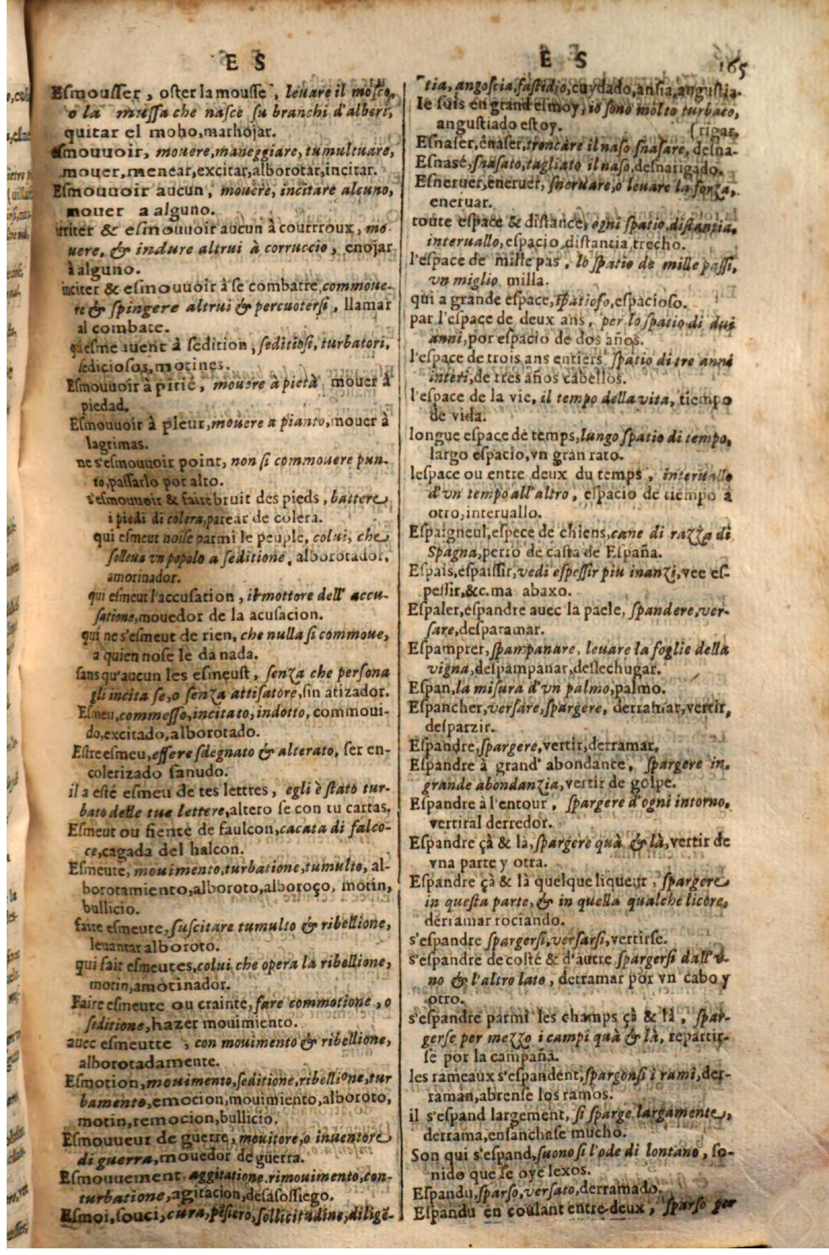 1644 - Jacques Crespin - Trésor des trois langues - Passau