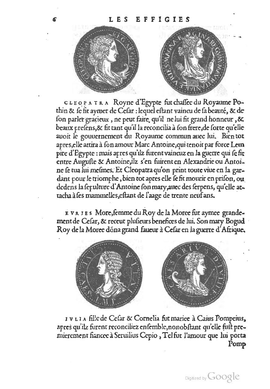 1553 - Jacopo Strada et Thomas Guérin - Épitome du Trésor des antiquités - UGent